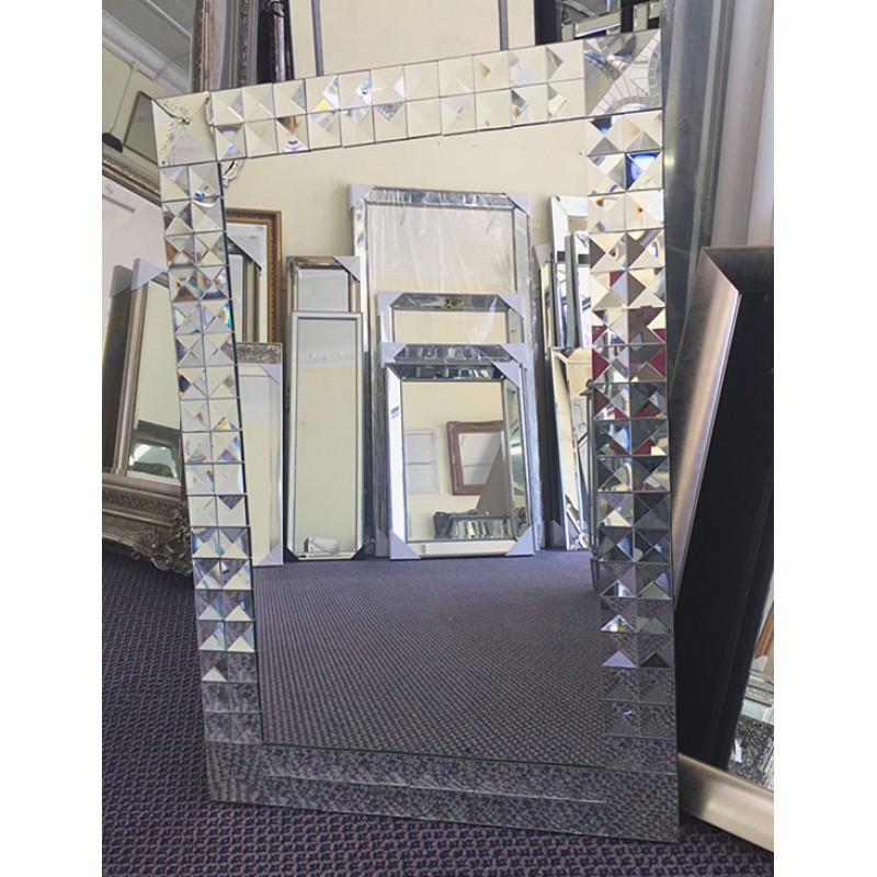 AD30MODERN DECORATIVE RECTANGLE WALL MIRROR